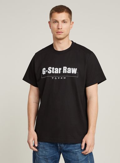 Symbols Print Loose T-Shirt
